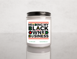 Minding My Black-Owned Business Candle