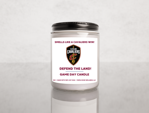 Cleveland Cavaliers NBA Basketball Candle
