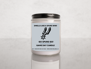 San Antonio Spurs NBA Basketball Candle