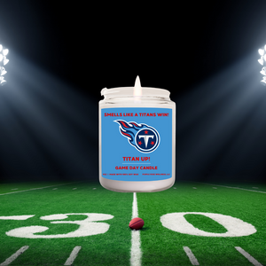 Tennessee Titans Football Candle