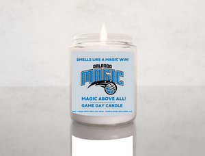 Orlando Magic NBA Basketball Candle