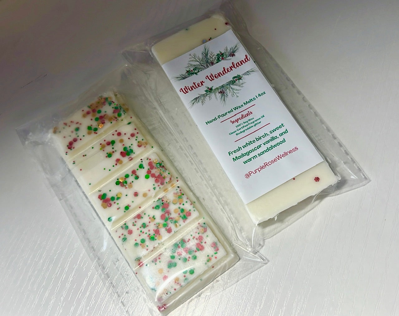 Winter Wonderland Wax Melt Snap Bars