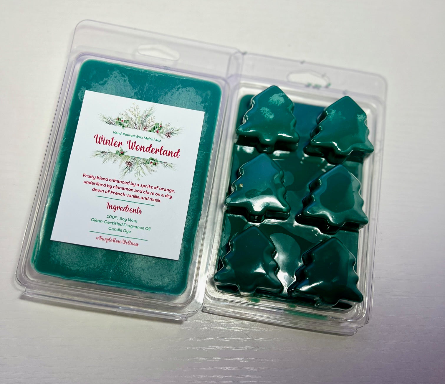 Winter Wonderland Wax Melt Christmas Trees