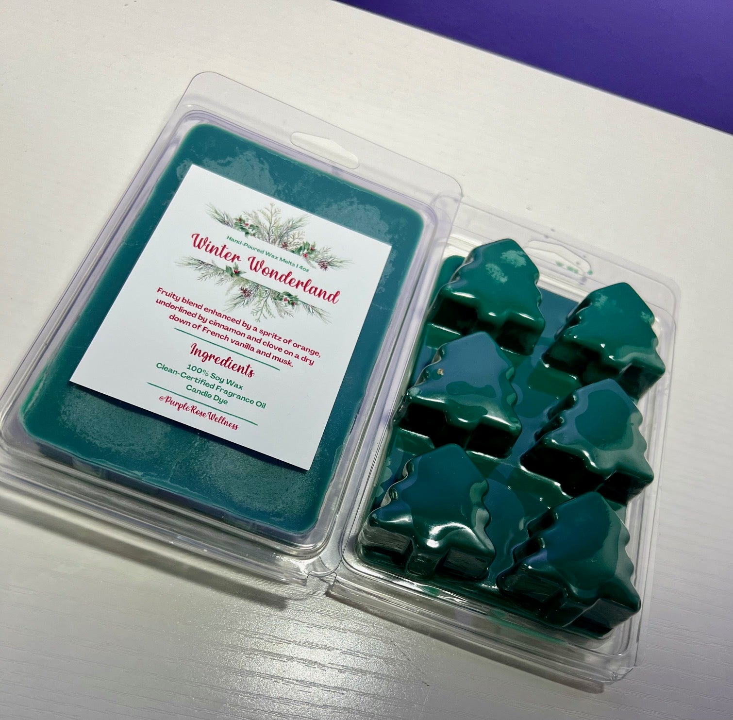 Winter Wonderland Wax Melt Christmas Trees