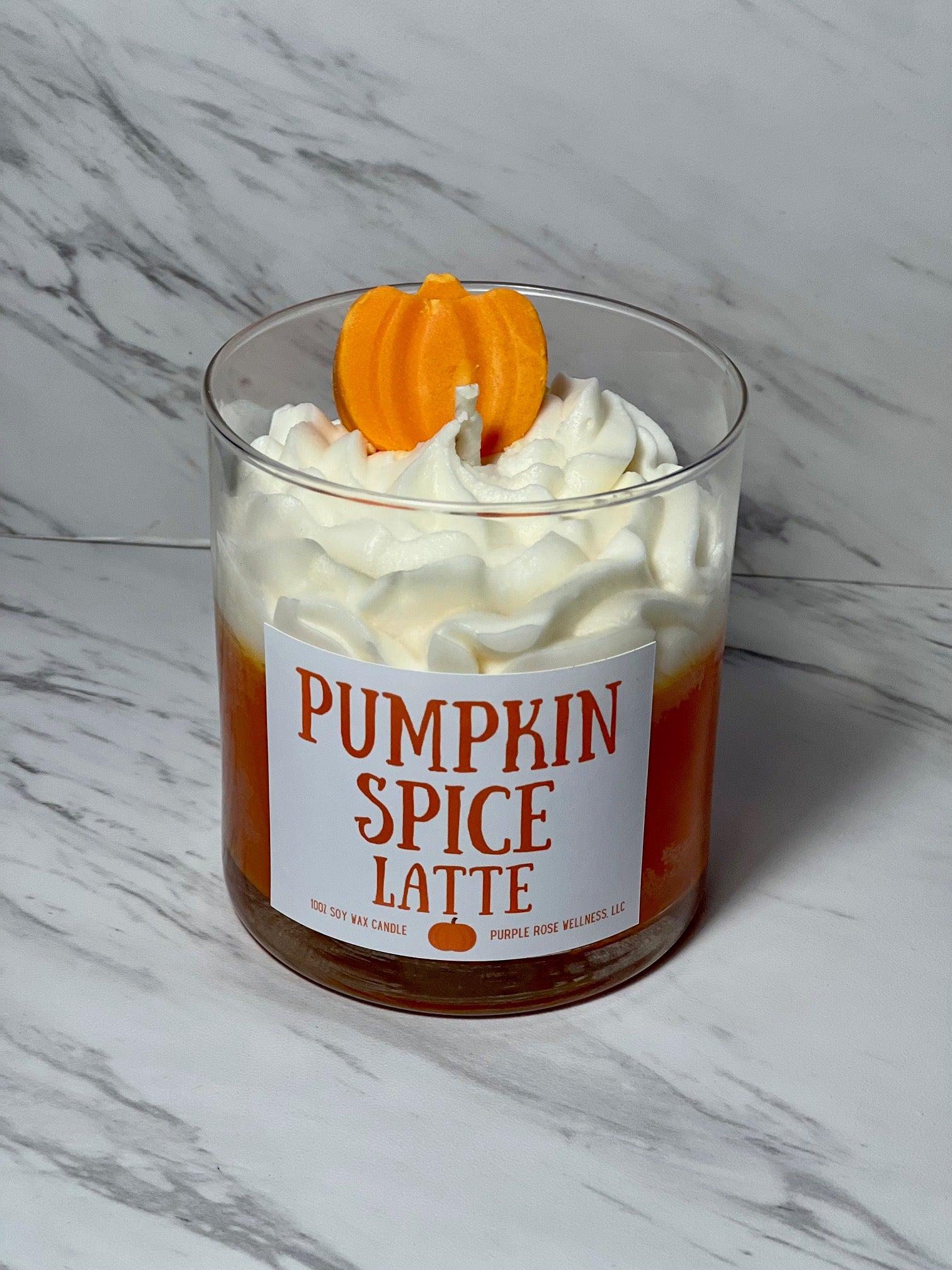 Pumpkin Spice Latte Fall Candle