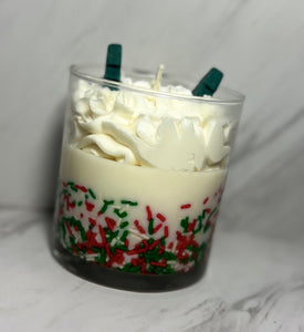 Home for Christmas Winter Holiday Candle Scented Soy Wax Candle