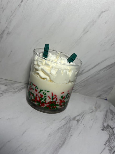 Home for Christmas Winter Holiday Candle Scented Soy Wax Candle