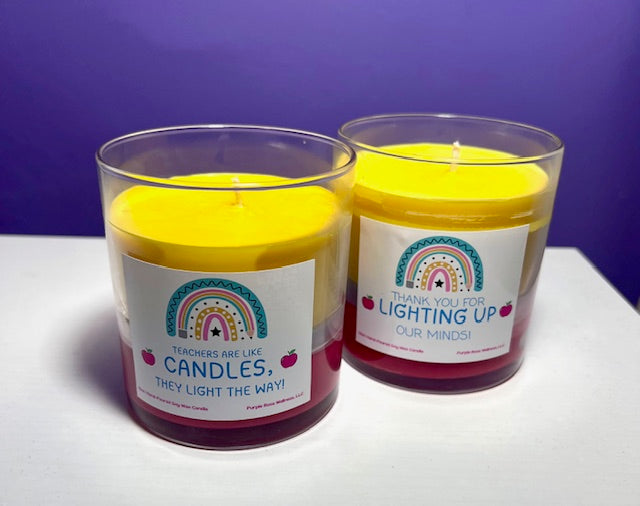Teacher Appreciation Candle