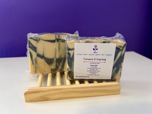 Turmeric and Charcoal Artisan Tallow Soap