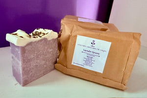Summer Lovin' Artisan Tallow Soap: Lavender Flowers