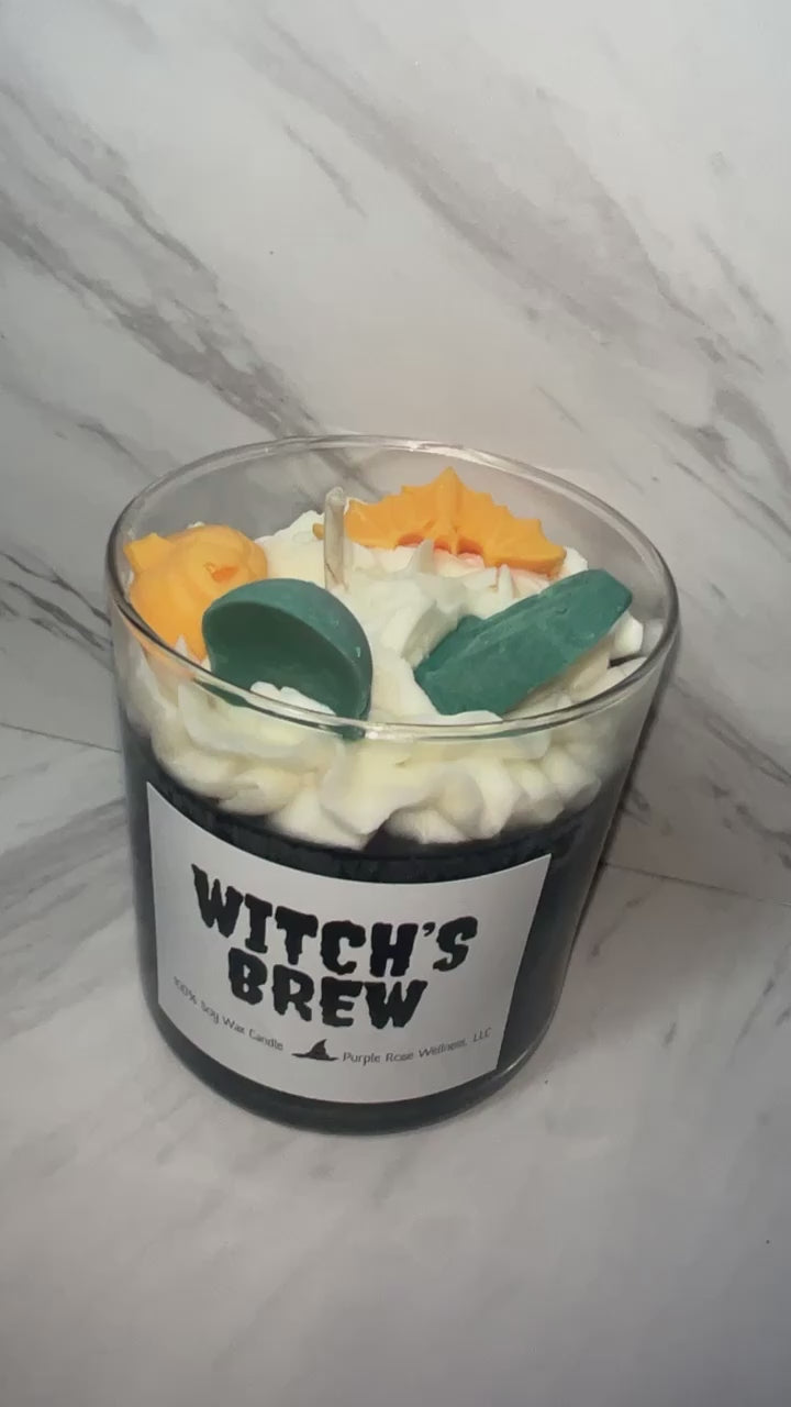 Witch's Brew Halloween Candle