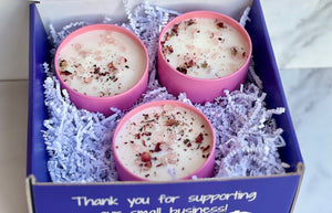 Valentine's Day Candle Gift Set